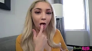 blonde | blowjob | cock-suck | cum | cum-in-mouth