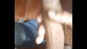 Young European boy with a big dick