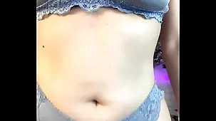 Young TikTok user flaunts her small breasts after getting a nipple piercing