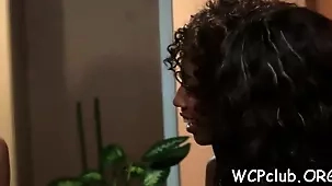 Misty Stone indulges in a black cock in a steamy reality show