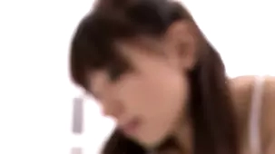 Asian teen performs oral sex on Buruma Aoi