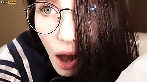 brunette | cumshot | fetish | glasses | hardcore