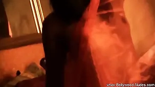 Indian Babe's Solo Performance in a Devilish Fixture